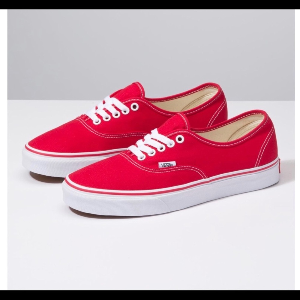 Red Classic Vans